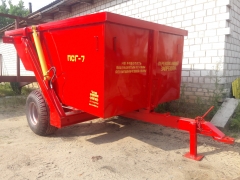 Полуприцеп самосвальный тракторный (герметичный) ПС-7
